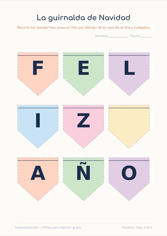 La postal de Navidad, hoja 3