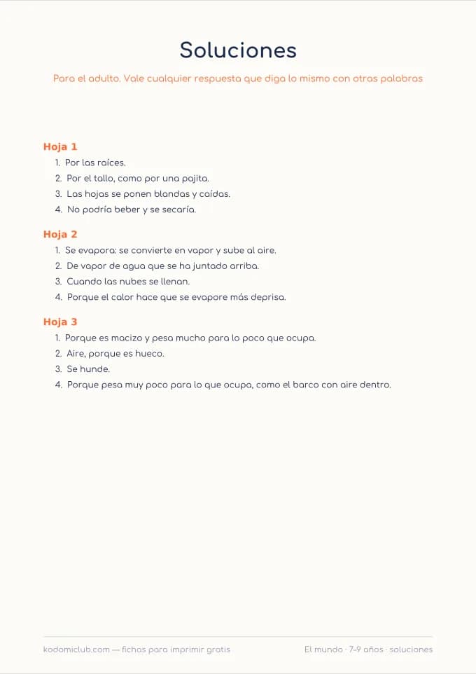 Leer sobre el mundo, hoja 4