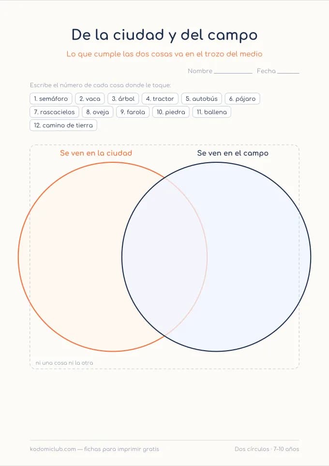 Los dos círculos, hoja 3