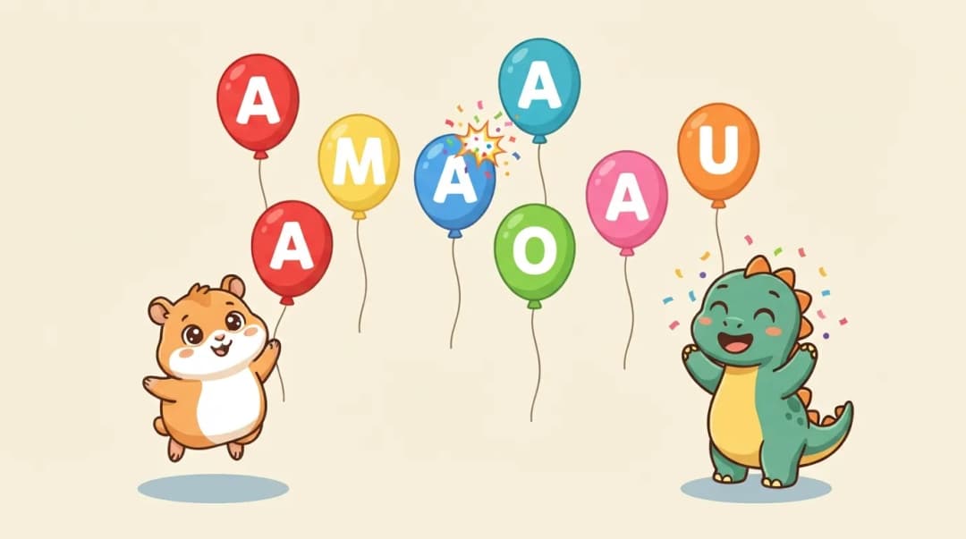 Globos con letras