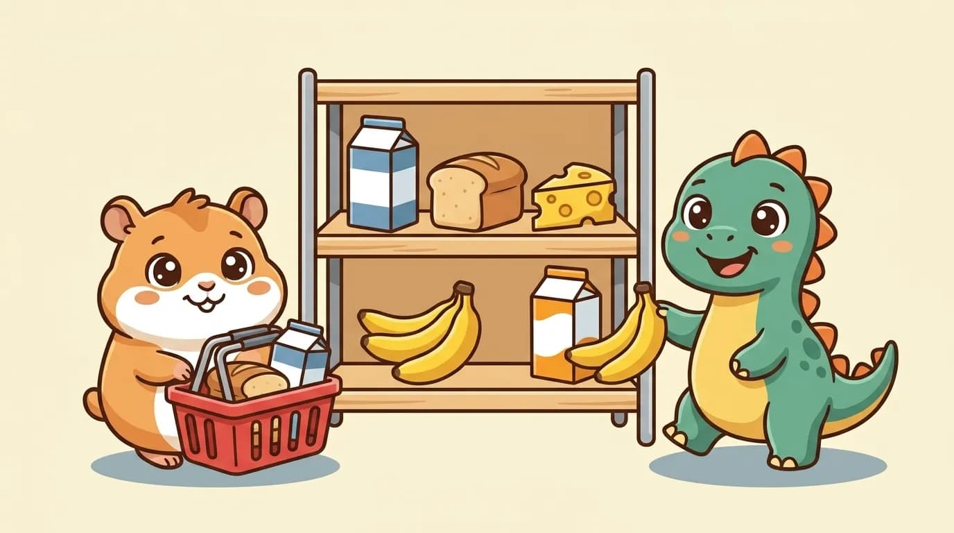 La lista de la compra